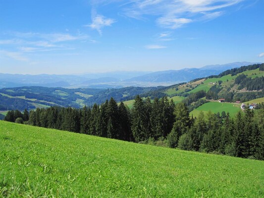 GrünalmHütte-Aussicht-Murtal-Steiermark | © Grünalm Hütte