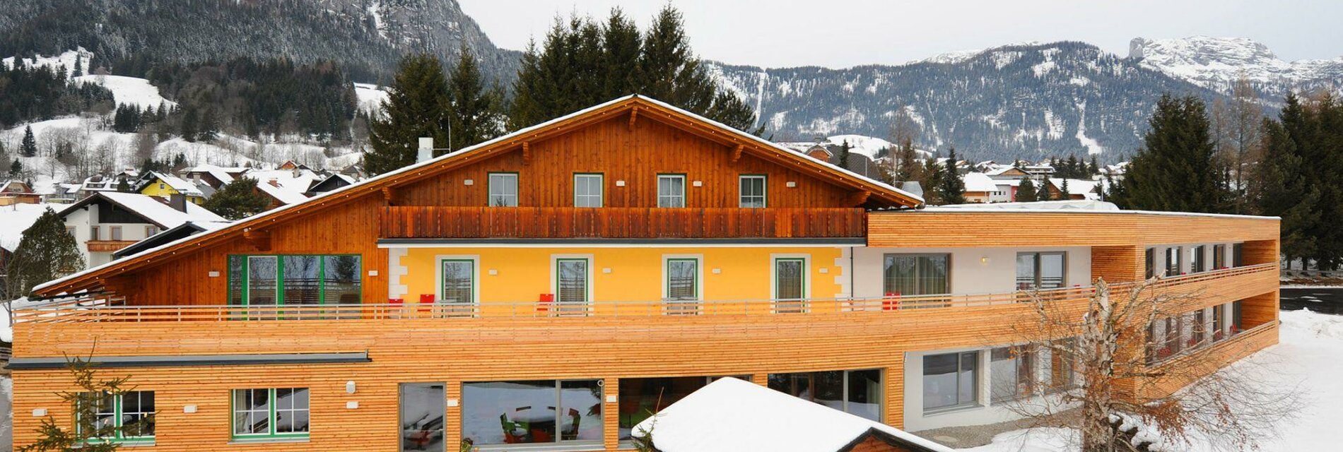 Hotel Seebacherhof im Winter, Tauplitz