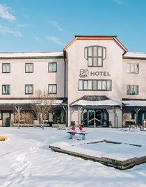 Spielplatz beim JUFA im Winter | © JUFA Hotel Lipizzanerheimat | JUFA Hotels - Thomas Leibetseder | © JUFA Hotel Lipizzanerheimat