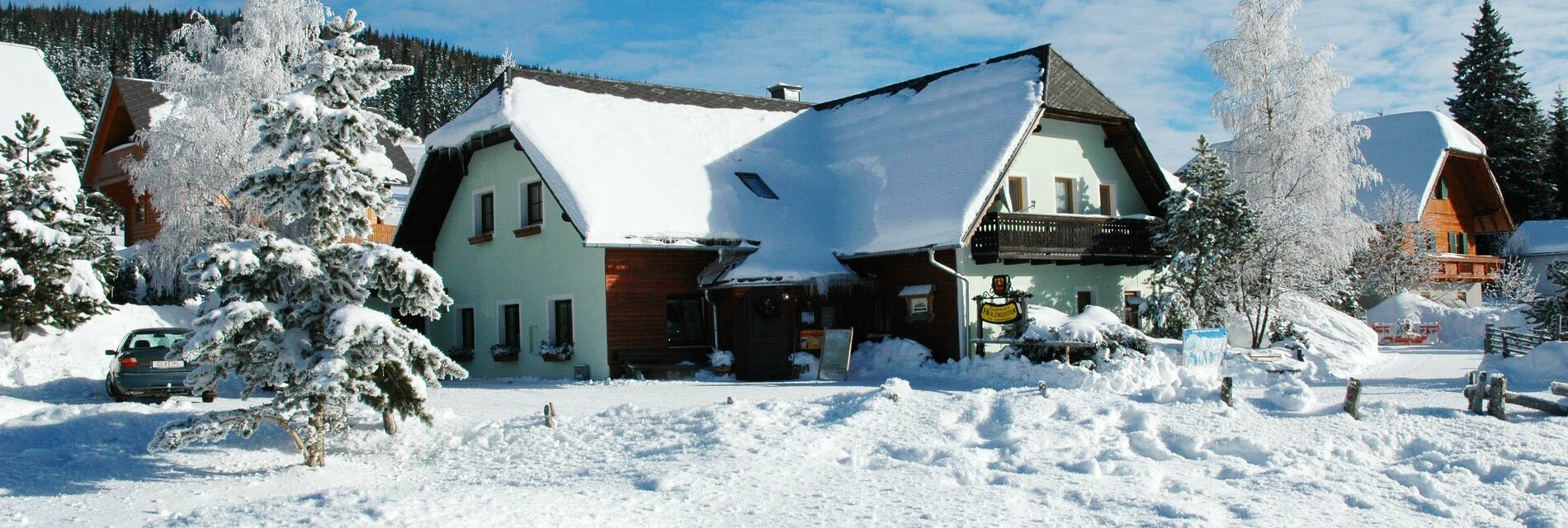 Gasthof Holzmeister_Winter Hausfoto