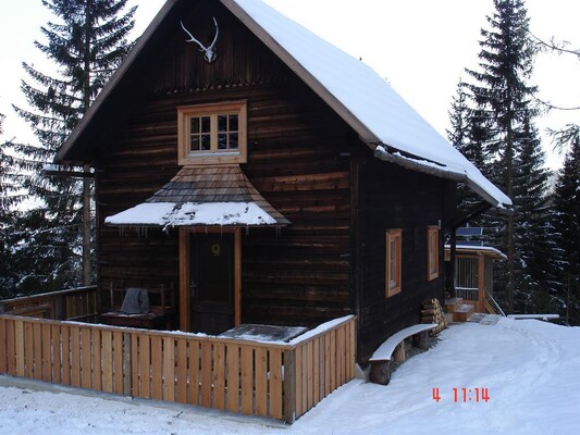 Hütte Winter