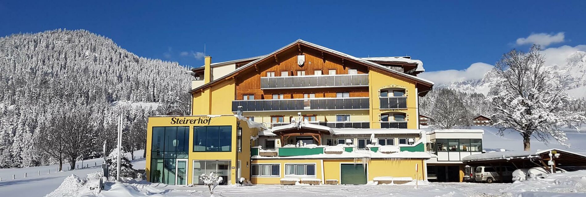 Wander-Vitalhotel Steirerhof im Winter