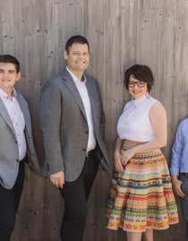 Familie Muster - Stefan, Andreas, Michaela, Christ | © Karin Bergmann | Ratscher Landhaus | © Karin Bergmann