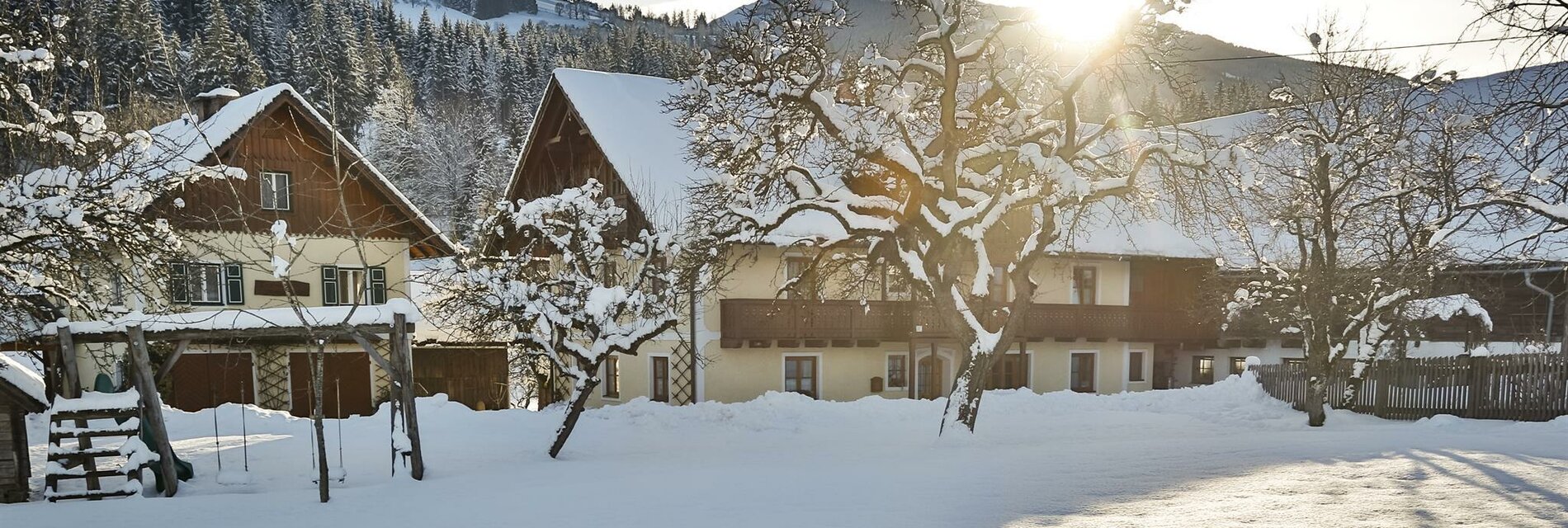 Moserhof-Hausfoto Winter