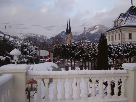 Winterlicher Ausblick von der Villa Elisabeth | © Anna-Maria Rameis-Pesl