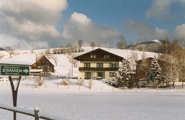 Haus im Winter