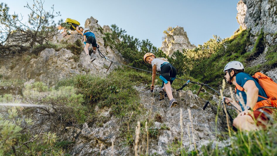 Jugendklettersteig | © Christine Höflehner