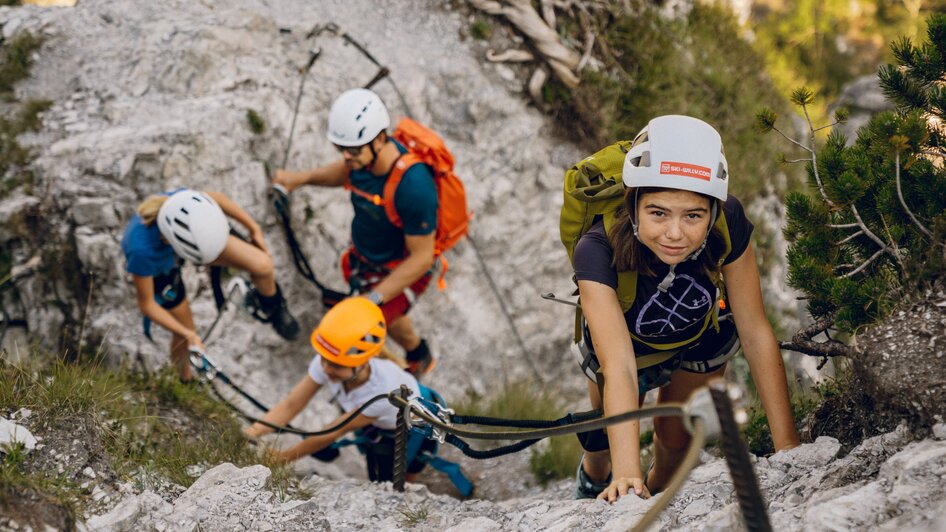 Jugendklettersteig | © Christine Höflehner