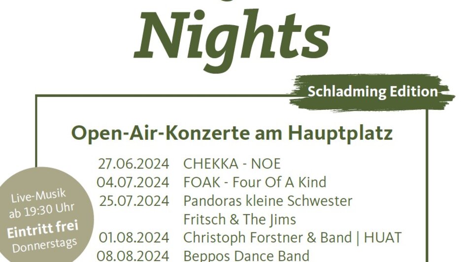 Schladming-Dachstein Nights | Sebastian Salzinger | Amanda - Impressionen #2.2 | © Schladming-Dachstein Nights ©Harald Steiner